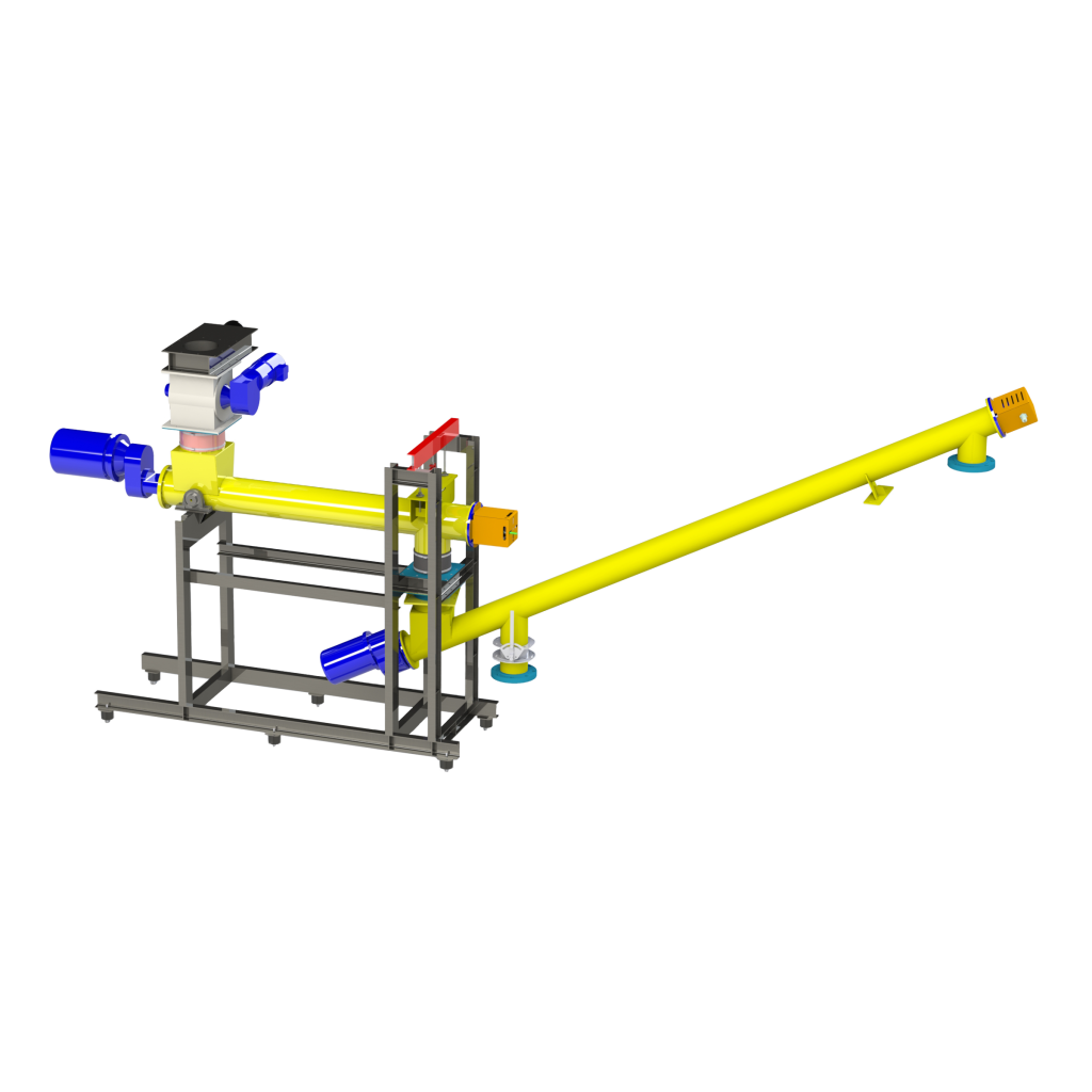Modquip Pivot Weigh Screw Conveyors